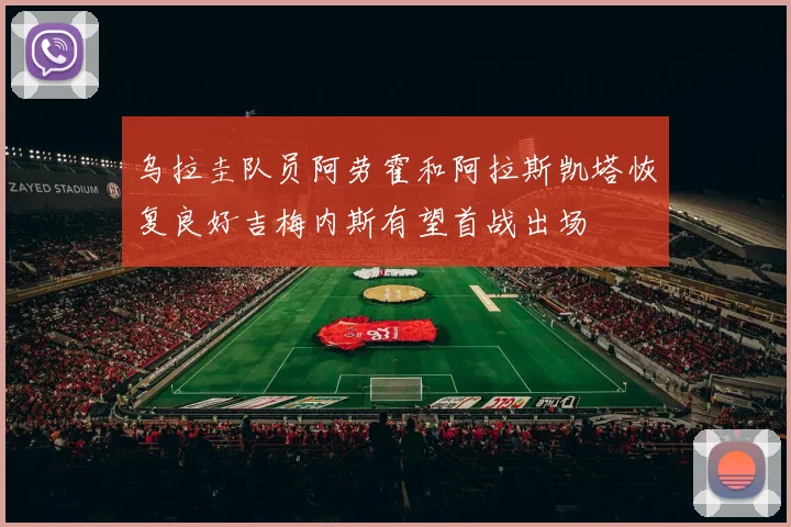 乌拉圭队员阿劳霍和阿拉斯凯塔恢复良好吉梅内斯有望首战出场